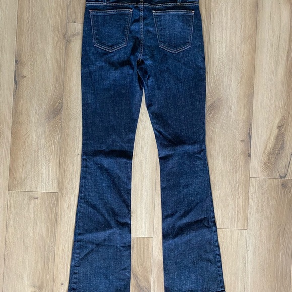 Current/Elliot dark wash flare leg jeans 30 - Picture 2 of 8